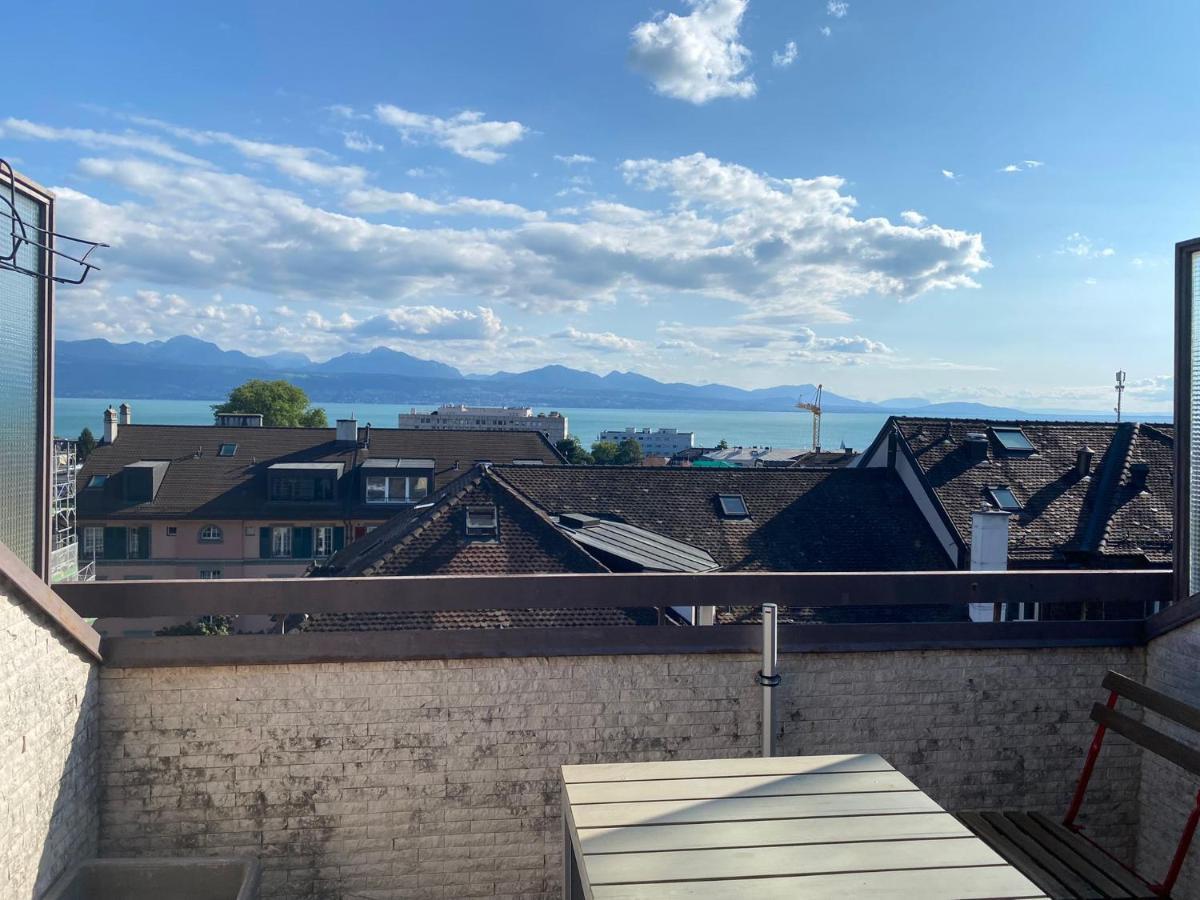 Beauregard Attique Lägenhet Lausanne Exteriör bild