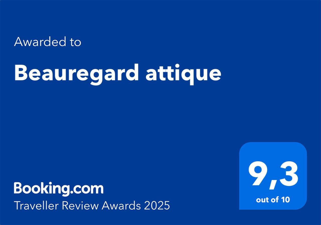 Beauregard Attique Lägenhet Lausanne Exteriör bild