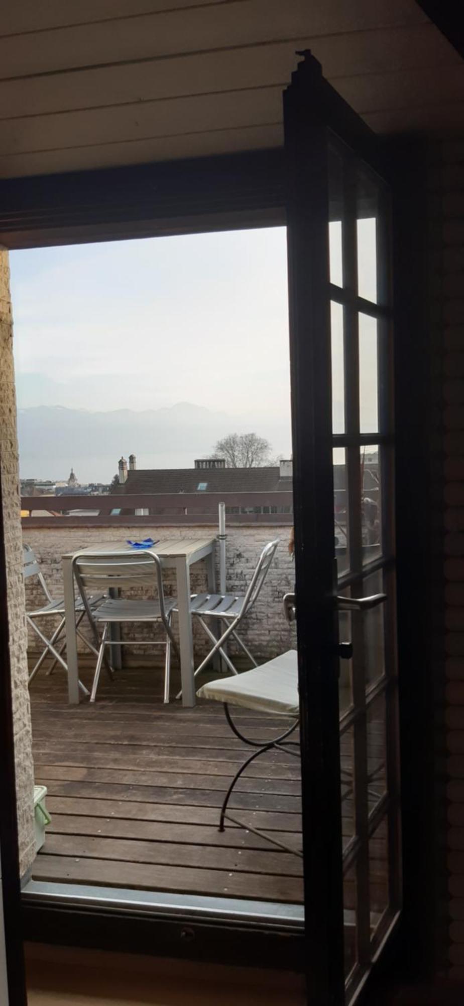 Beauregard Attique Lägenhet Lausanne Exteriör bild
